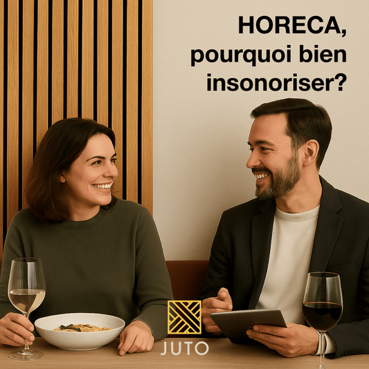 Pourquoi l’insonorisation est essentielle dans l'HORECA? - JUTO