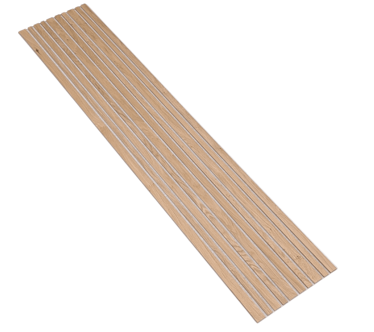 Panneau ASYMÉTRIX chêne sur feutrine BEIGE | JUTO - JUTO